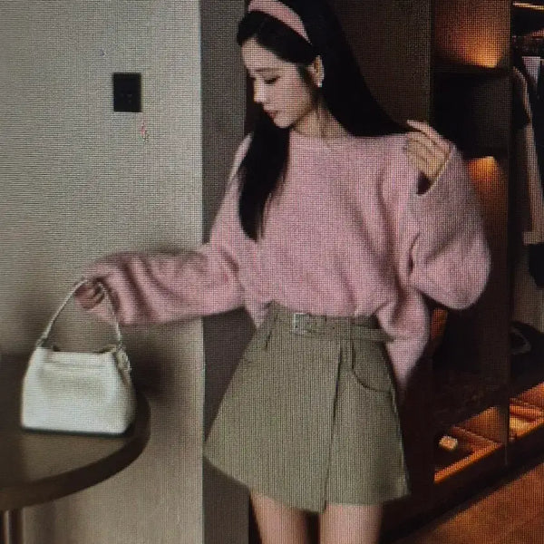 [BUNJANG] Faux Leather Skirt Pants 3 Colors / (해외배송)가죽 치마바지 3컬러