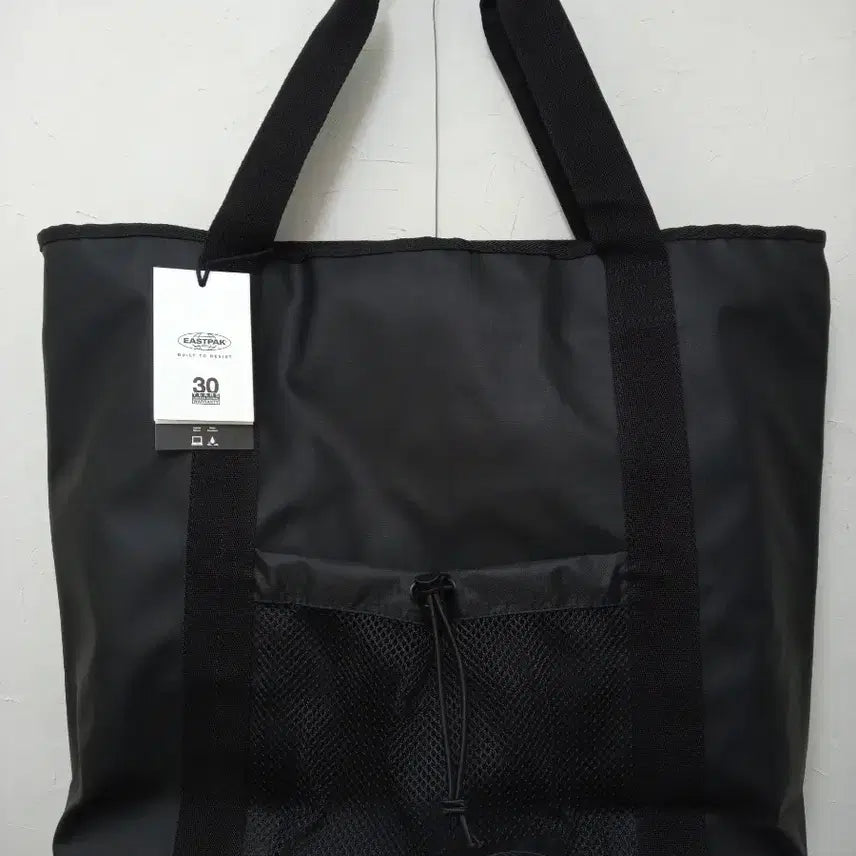 [BUNJANG] Eastpak Big Shoulder Bag Black Polyester / 이스트팩 빅 숄더백 블랙