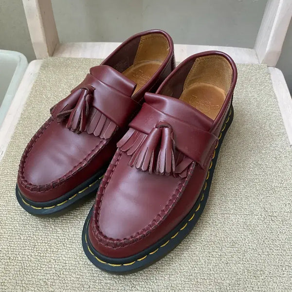[BUNJANG] Dr. Martens Adrian Loafer Cherry Red / 닥터마틴 아드리안 로퍼 버건디