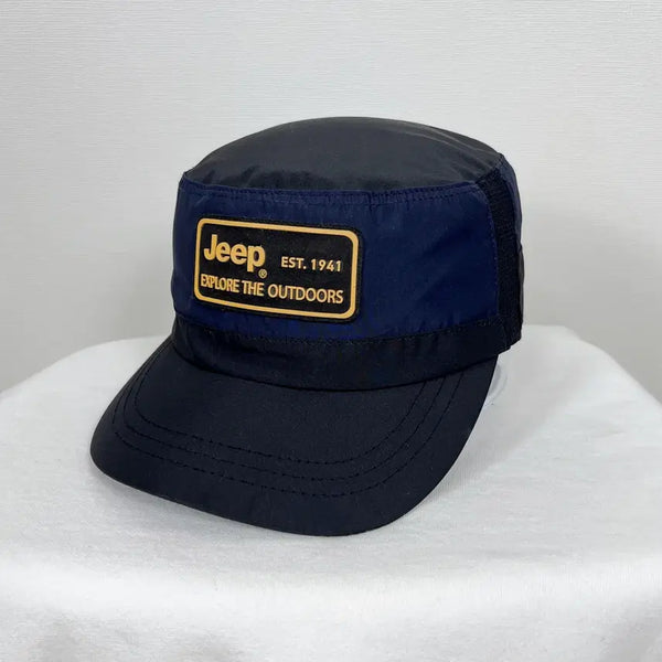 [BUNJANG] Jeep Fleece Earflap Cap Hat / 지프 기모 귀달이 캡 모자 라덴 빈티지