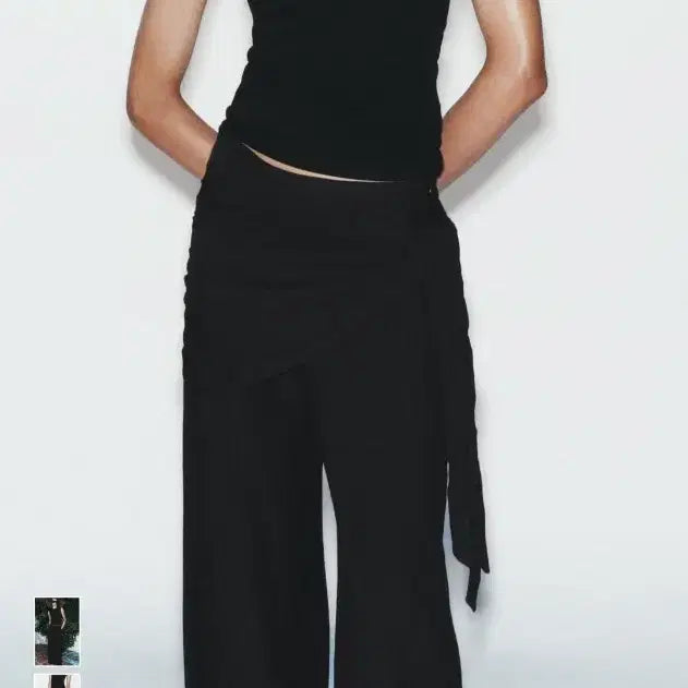 [BUNJANG] Zara Scarf Pants / 자라 스카프 팬츠