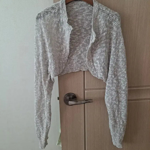 [BUNJANG] Cropped Cardigan / 크롭 가디건