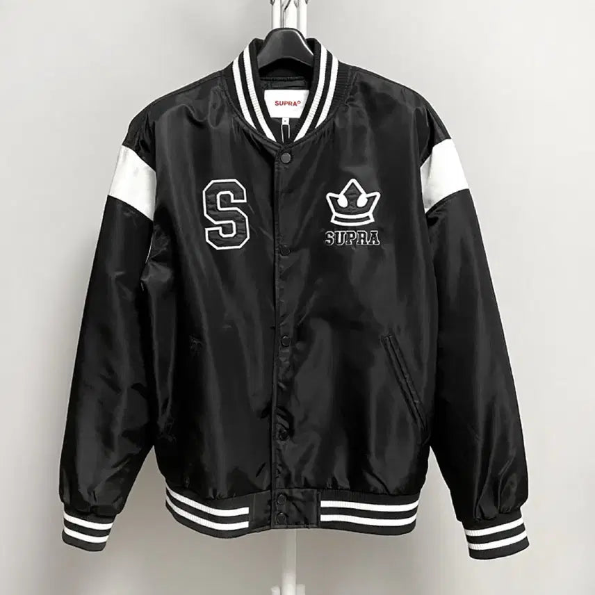[BUNJANG] Supra Varsity Jacket / (새제품) 수프라 유광 바시티자켓 재킷 스타디움점퍼