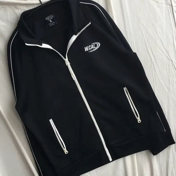 [BUNJANG] Whoo You Chest Logo Functional Zip-up / 후아유 가슴로고 기능성집업
