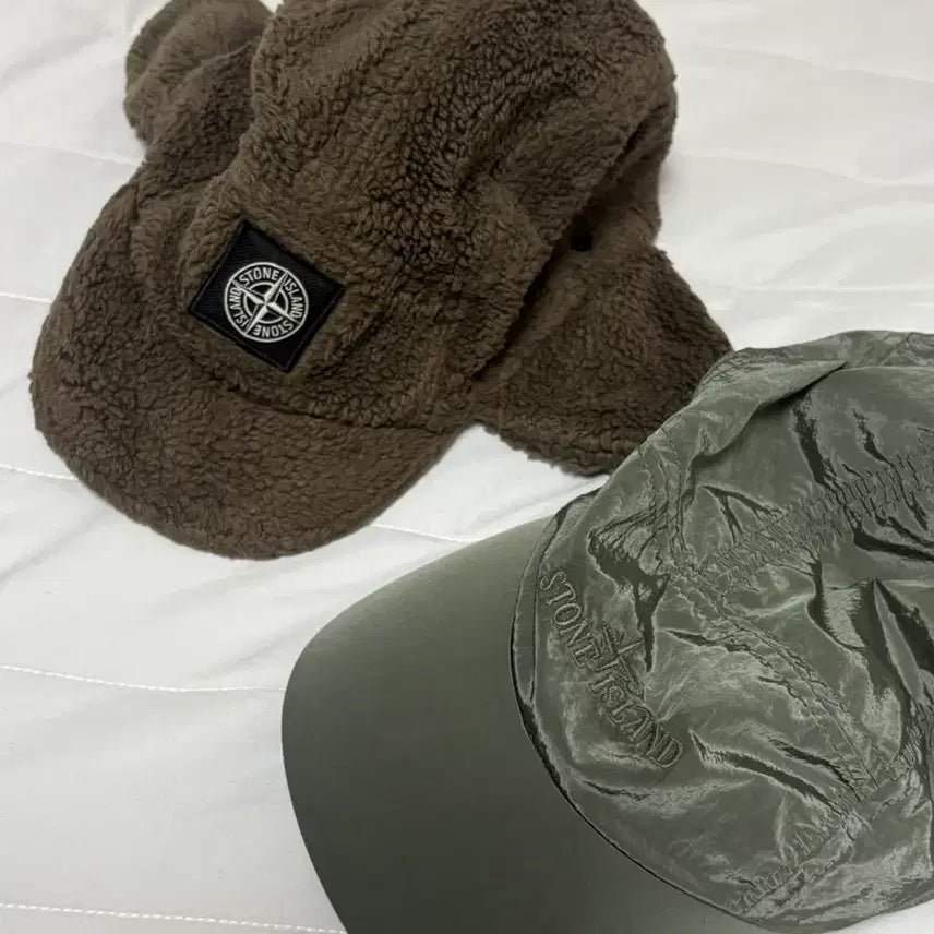 [BUNJANG] Stone Island Earflap Cap / 스톤아일랜드 모자 이어플랩