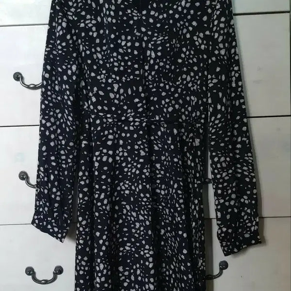 [BUNJANG] MOSS Patterned Dress / 미쏘 패턴 원피스