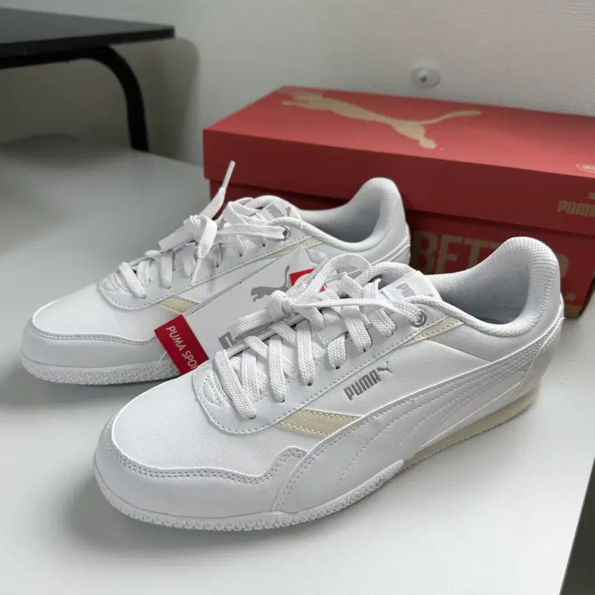 [BUNJANG] Puma Sneakers 270 White / 푸마 스니커즈 운동화 270 새상품