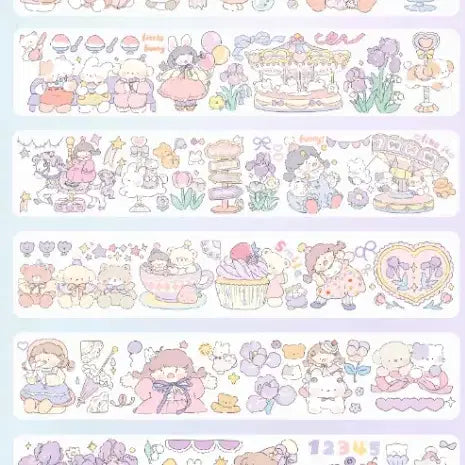 [BUNJANG] Ha Ha Day Amusement Park Washi Tape / 하하데이 놀이공원가는날 마테띵(와시)