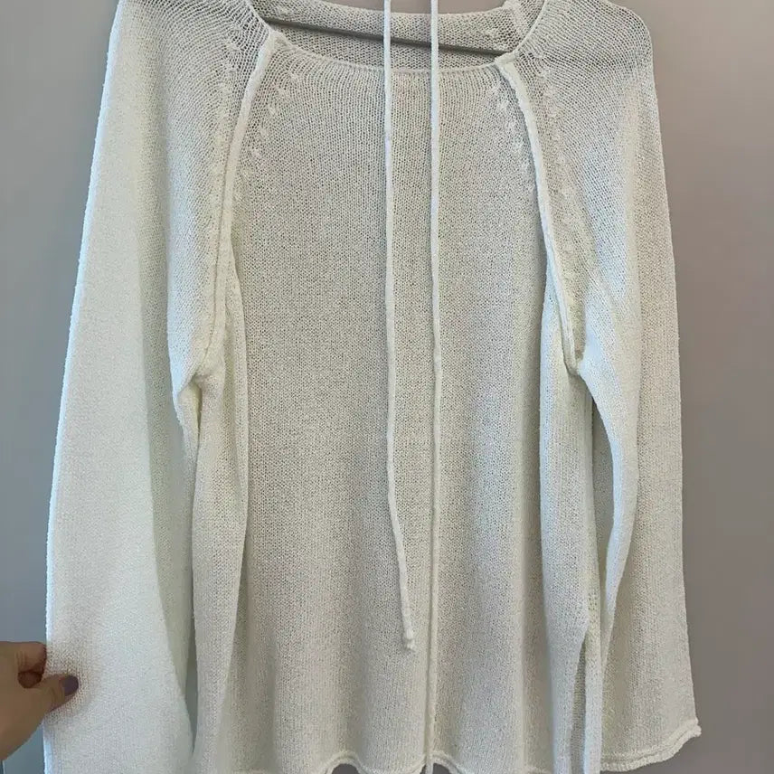 [BUNJANG] Long Sleeve Summer Knit Top / 긴팔 여름 니트