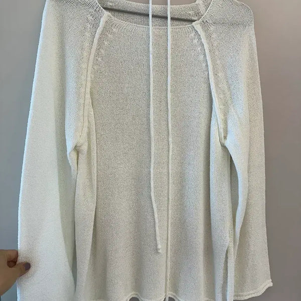 [BUNJANG] Long Sleeve Summer Knit Top / 긴팔 여름 니트
