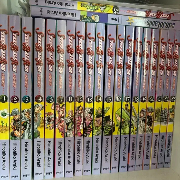 [BUNJANG] Steel Ball Run Volume 1-4, 6-10 / 스틸 볼 런 (5,8,9,10권 누락) 책 급처