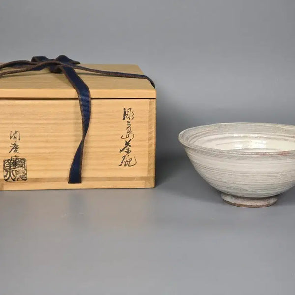 [BUNJANG] Cheon Han-bong Buncheong Ear-handled Tea Bowl / 도천 천한봉 분청귀얄다완 찻사발