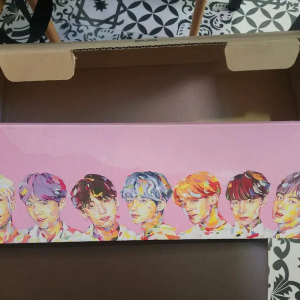 [BUNJANG] BTS Lens Collaboration Framed Photocard / 방탄소년단 오렌즈 콜라보 액자 포카