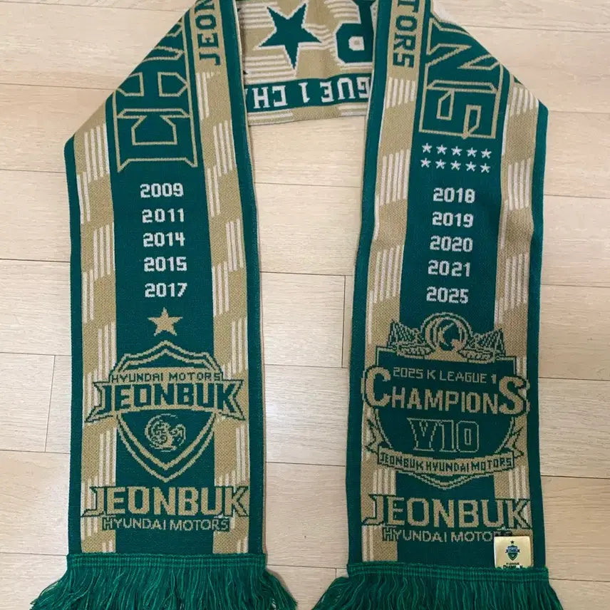 [BUNJANG] Jeonbuk Hyundai Champions Scarf / 전북현대 챔피언스 머플러