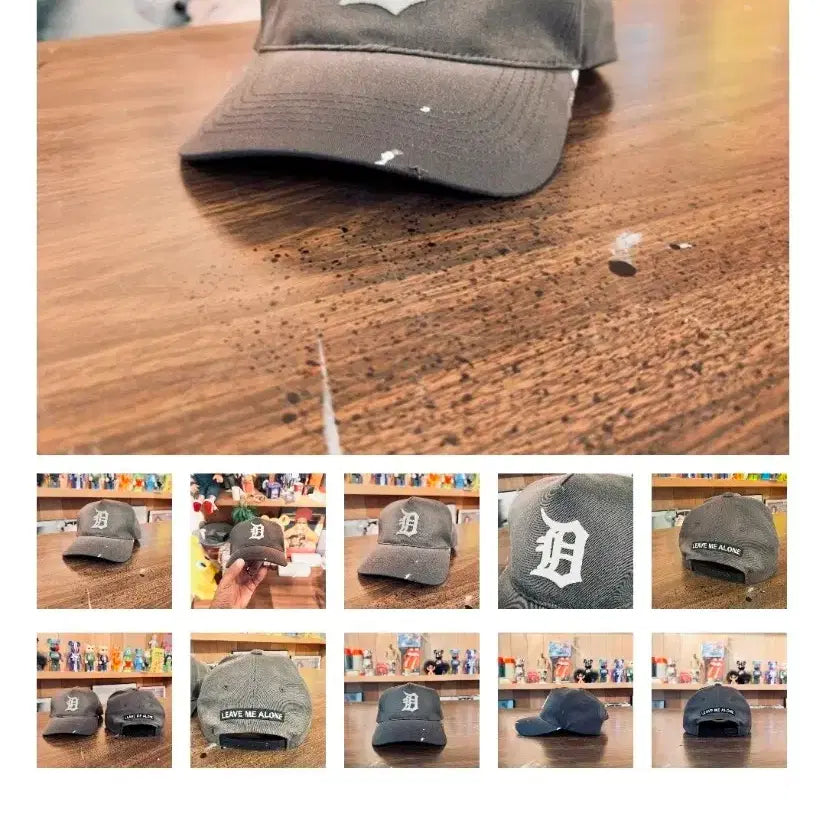 [BUNJANG] Donut Revenge D Logo Sunfade Cap / 도넛리벤지 D 로고 썬페이드 캡