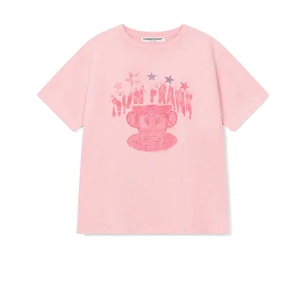 [BUNJANG] Sunburn Project Paul Frank Short Sleeve T-Shirt / 썬번프로젝트 폴프랭크 반팔