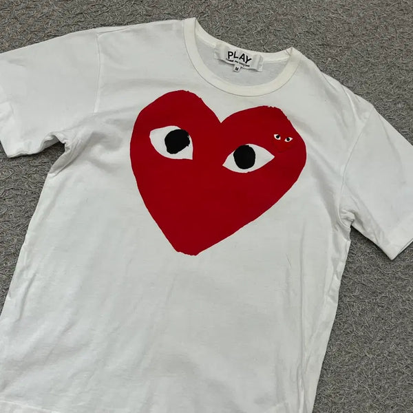[BUNJANG] Comme des Garçons Women's Half Sleeve T-Shirt - Size 95 / [우먼95] 꼼데가르송 반팔티