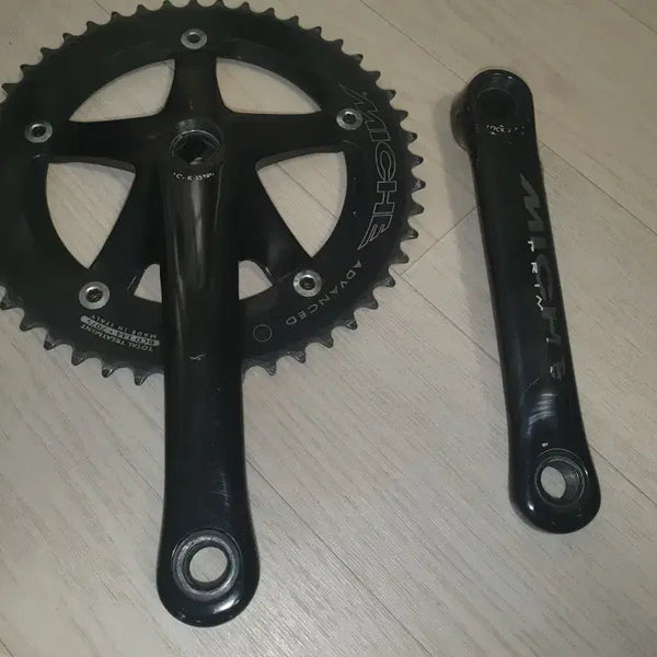 [BUNJANG] Miche Primato Crankset with Bottom Bracket (Chainring, BB Included) / [급처]미케 프리마토 크랭크셋(체인링, 비비포함)