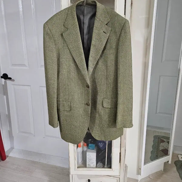 [BUNJANG] Tweed Jacket Olive Size 105 / 트위드 재킷 올리브 색상 105