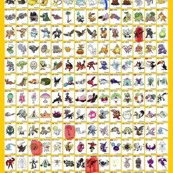 [BUNJANG] Pokemon Stickers Purchase / 포켓몬 띠부씰 구매
