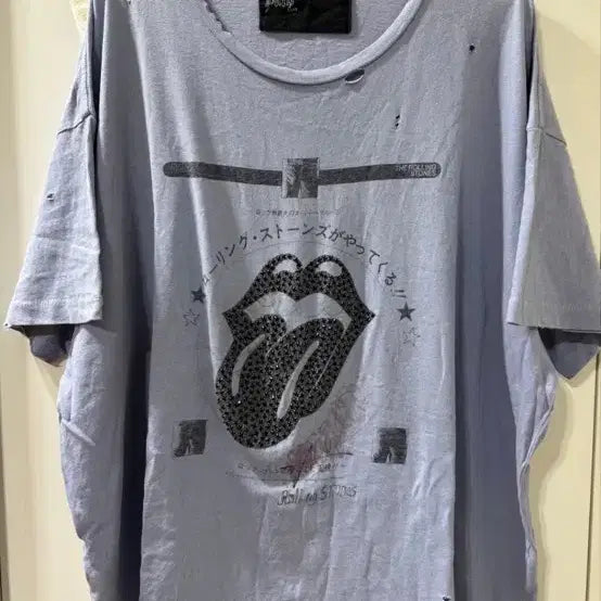 [BUNJANG] Pally Hollywood Rolling Stones T-Shirt / 팔리할리우드 롤링스톤즈 티셔츠