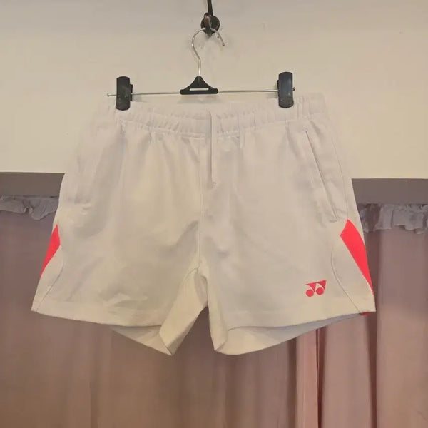 [BUNJANG] Yonex Women's Badminton Shorts (White/Neon Pink) / 요넥스여성반바지