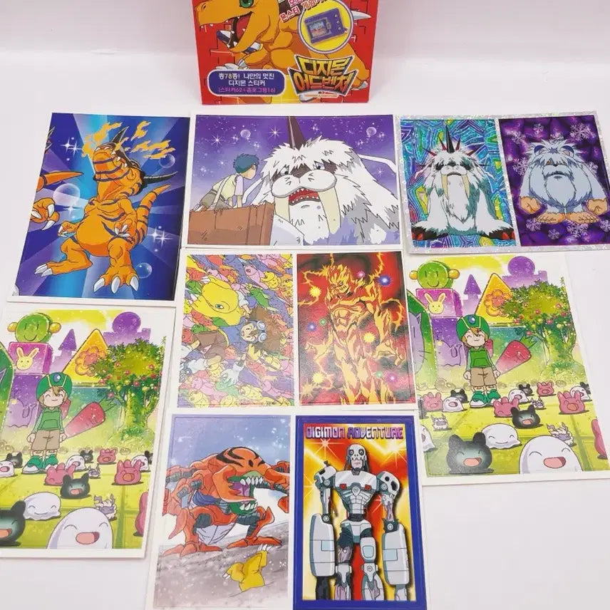 [BUNJANG] Classic Digimon Sticker Collection Set / 고전 디지몬 스티커 컬렉션 세트