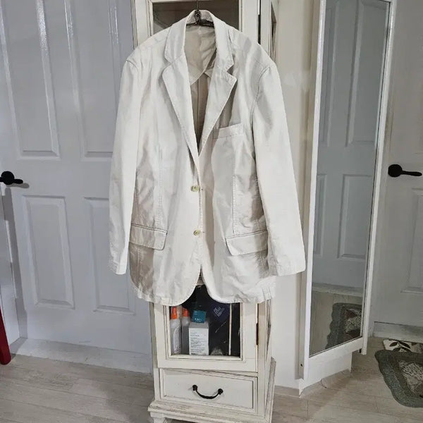 [BUNJANG] Beige Single Jacket - Size 105 / 베이지 싱글 재킷 105