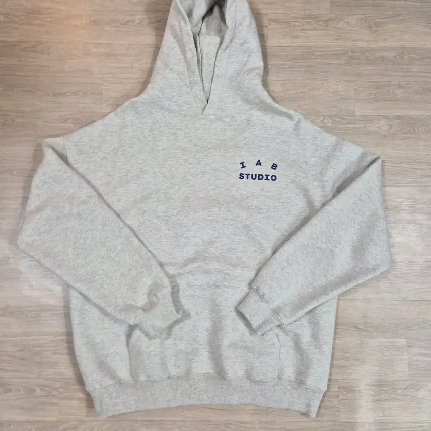 [BUNJANG] Iab Studio 21S First Edition Hoodie XL Light Grey / 아이앱 21S 초판 후드 XL 라이트그레이