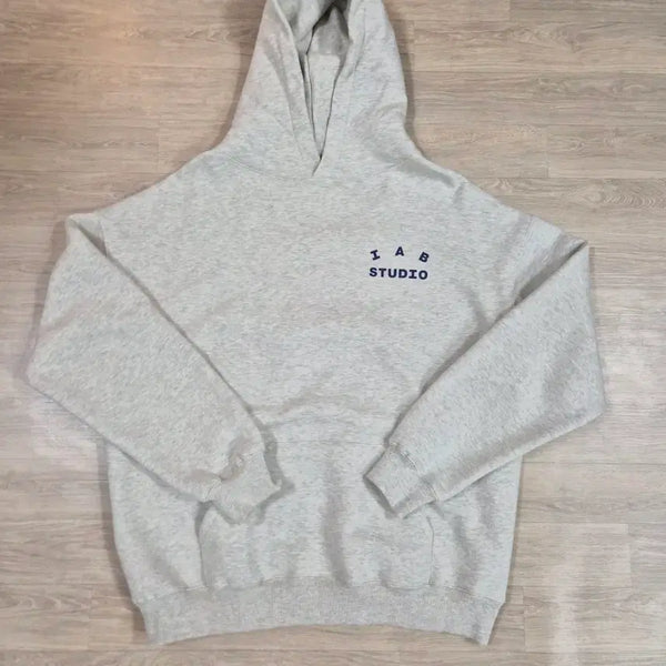 [BUNJANG] Iab Studio 21S First Edition Hoodie XL Light Grey / 아이앱 21S 초판 후드 XL 라이트그레이