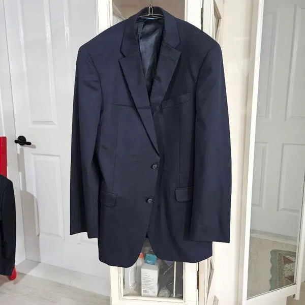 [BUNJANG] Tommy Hilfiger Men's Navy Suit / 타미 휠피겨 남성 정장 네이비 색상