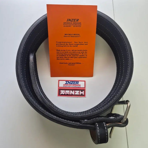 [BUNJANG] Inzer 10mm Powerlifting Belt XL Black / 인저 INZER 10mm 파워 리프팅 헬스 벨트 XL 블랙