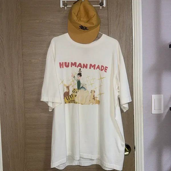 [BUNJANG] Human Made x Keiko Saotome Short Sleeve T-Shirt 2XL / 휴먼메이드x케이코 소오토메 반팔 2XL