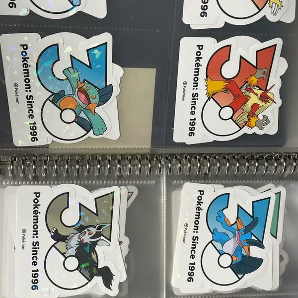 [BUNJANG] Pokemon 30th Anniversary Sticker Set (3rd Gen, Complete) / 포켓몬 30주년 스티커 3세대 일괄 전종