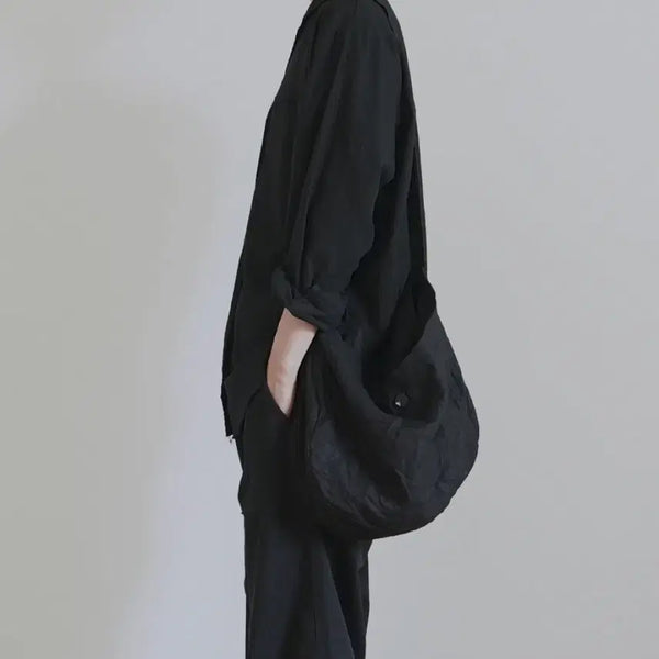[BUNJANG] Kokyu Linen Sack Bag Black / 코큐 Kokyu linen sack back black kokyuu 린넨 백