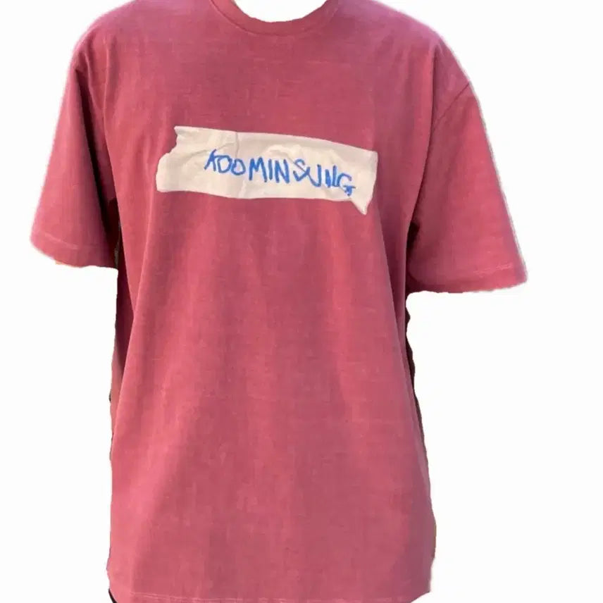 [BUNJANG] KOOMINSUNG TAPE T-SHIRT L / 구민성 / TAPE T-SHIRT / L