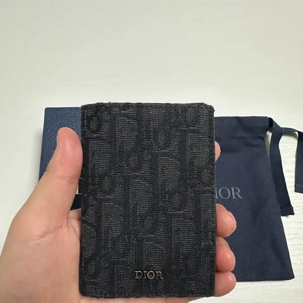 [BUNJANG] Dior Oblique Organizer Black / 디올 오블리크 오거나이저 블랙