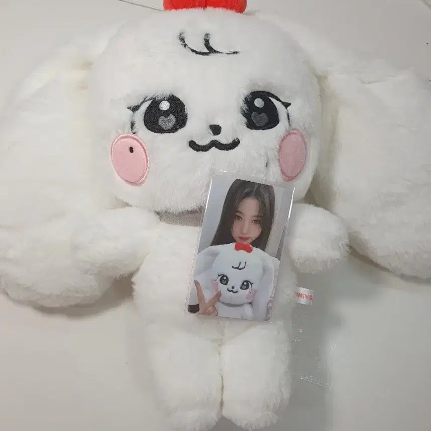 [BUNJANG] IVE School Pop-Up Wonyoung Doll + Photocard Set / 아이브 스쿨 팝업 원영 인형 + 포토카드