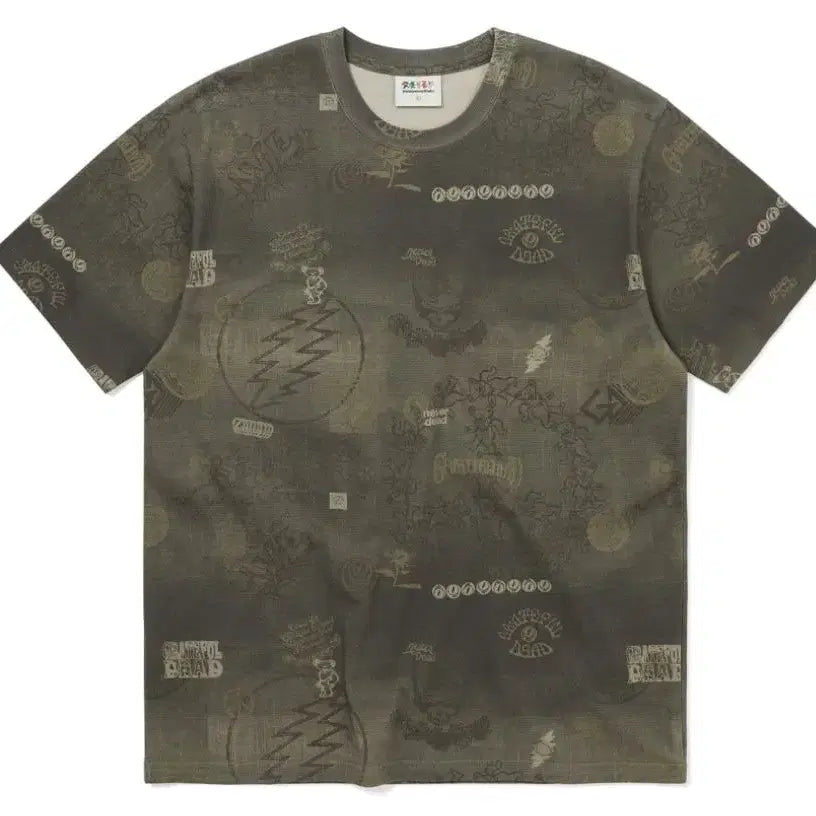 [BUNJANG] thisisneverthat Olive GD Iconography T-Shirt L / 디네댓 올리브 GD 이코노그래피 반팔티 L 디스이즈네버댓