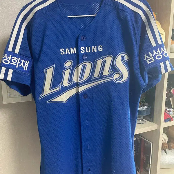 [BUNJANG] Samsung Lions Oh Seung Hwan Dynasty Away Jersey / 삼성라이온즈 오승환 왕조 어웨이 유니폼 위팬 95