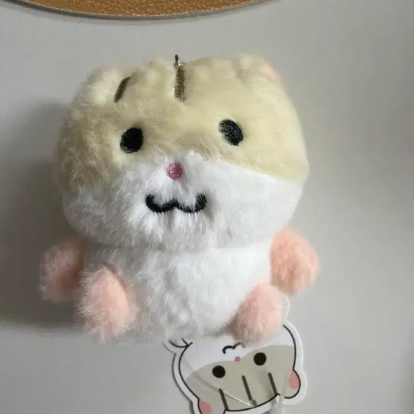 [BUNJANG] Cute Hamster Plush Keychain / 햄스터 인형 키링