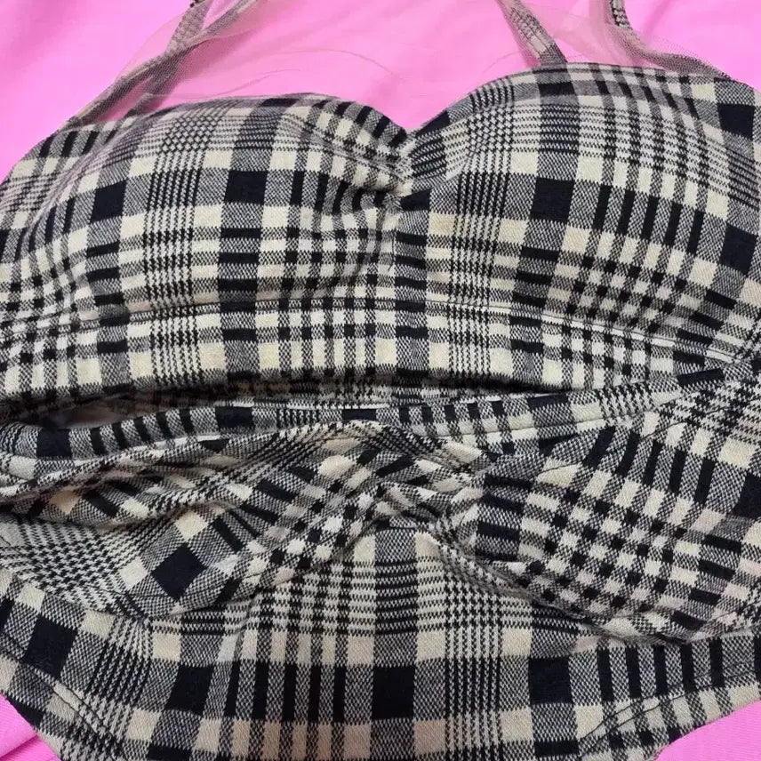 [BUNJANG] Solblanc Check M Shirt / 솔블랑