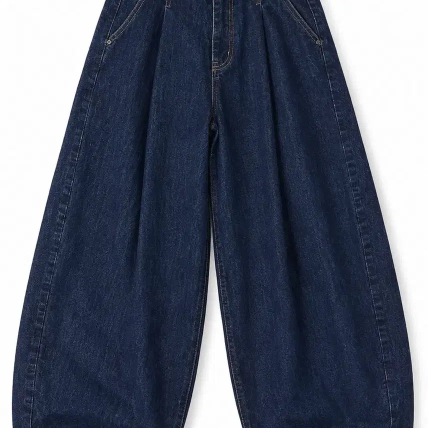 [BUNJANG] Denim Wide Pants / 청바지 와이드 팬츠