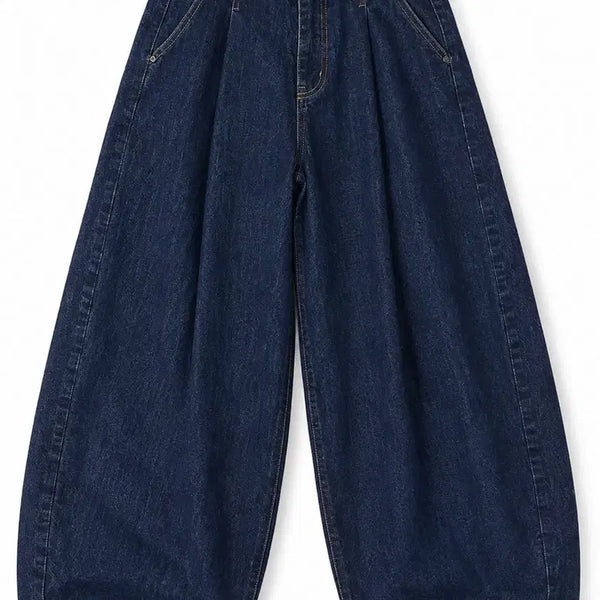 [BUNJANG] Denim Wide Pants / 청바지 와이드 팬츠