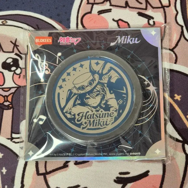 [BUNJANG] Hatsune Miku Can Badge Blocky Special Bonus / 하츠네 미쿠 캔뱃지 블로키 특전 보컬로이드 보카로