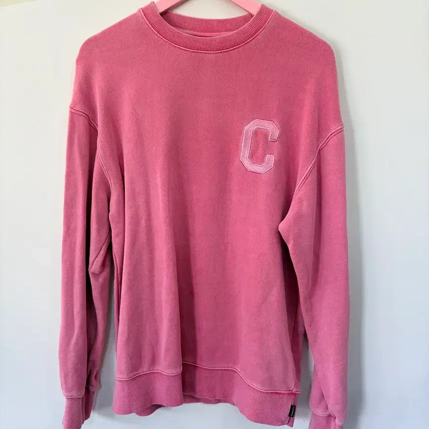 [BUNJANG] Covernat Toned-Down Pink Sweatshirt / 커버낫 톤다운 핑크색 맨투맨