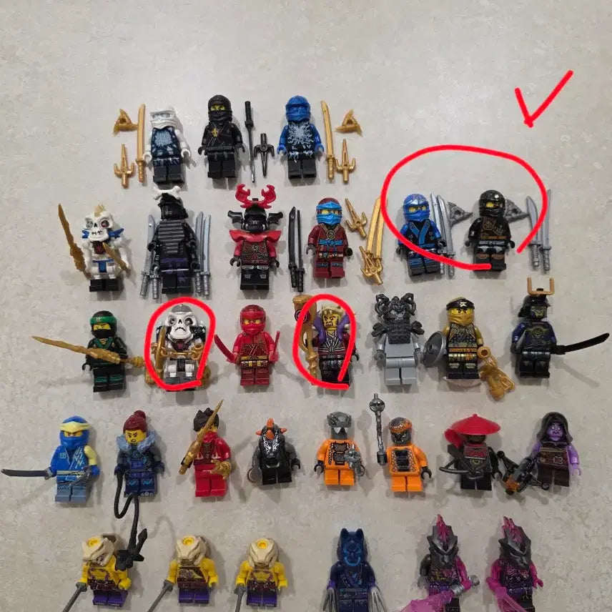[BUNJANG] LEGO Ninjago & Spinjitzu Bundle Set / 레고 닌자고 및 스핀짓주 일괄 판매
