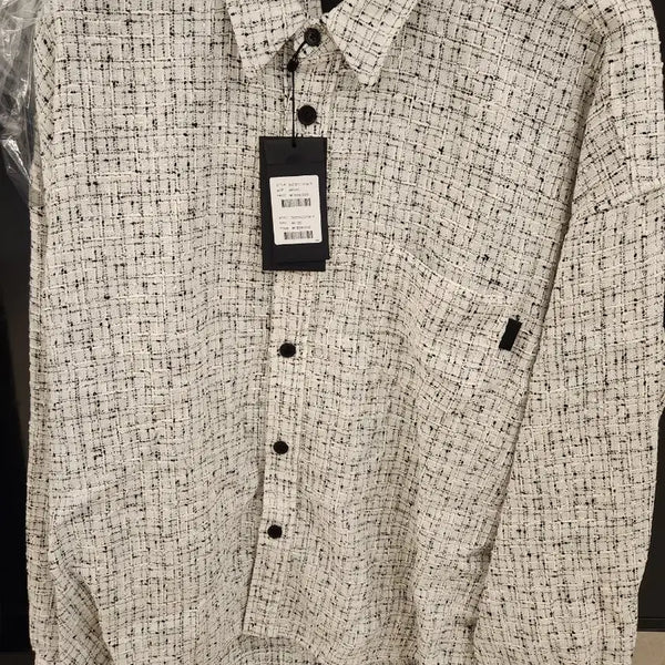 [BUNJANG] Songzio Homme Origin Paris Tweed Shirt / 송지오옴므 오리진 파리 트위드셔츠