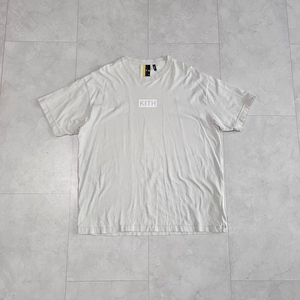[BUNJANG] KITH Box Logo T-Shirt Light Grey / KITH 키스 박스로고 반팔티 라이트 그레이