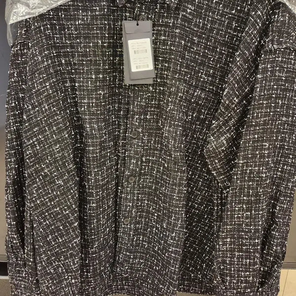 [BUNJANG] Songzio Homme Origin Paris Tweed Shirt / 송지오옴므 오리진 파리 트위드 셔츠
